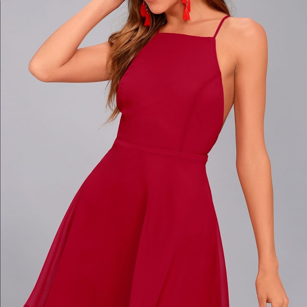 Lulus Red Party Dress